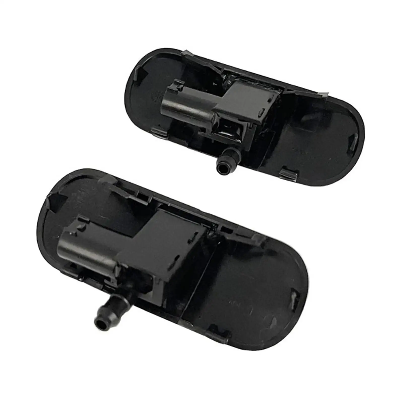 Black PP Heated Washer Nozzle Set for Audi TT MK2 A1 8X A4 B8 Q3 Q5 Q7 Winter Auto Components
