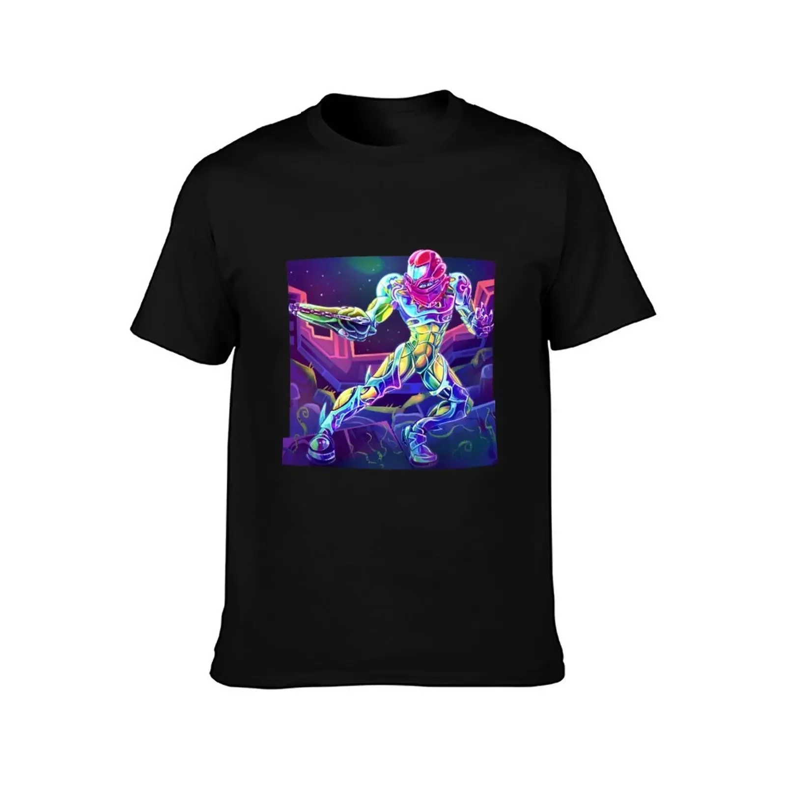 Fusion Suit Samus T-Shirt kawaii clothes anime t shirts blanks summer tops mens graphic t-shirts anime