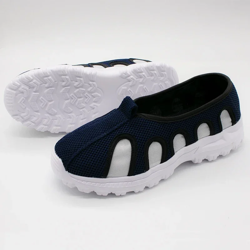 Kung Fu Shoes Tai Chi Wing Chun Chinese Traditional Martial Arts Sports Sneakers Wudang Taoist Manual Cotten Fabric Breathable