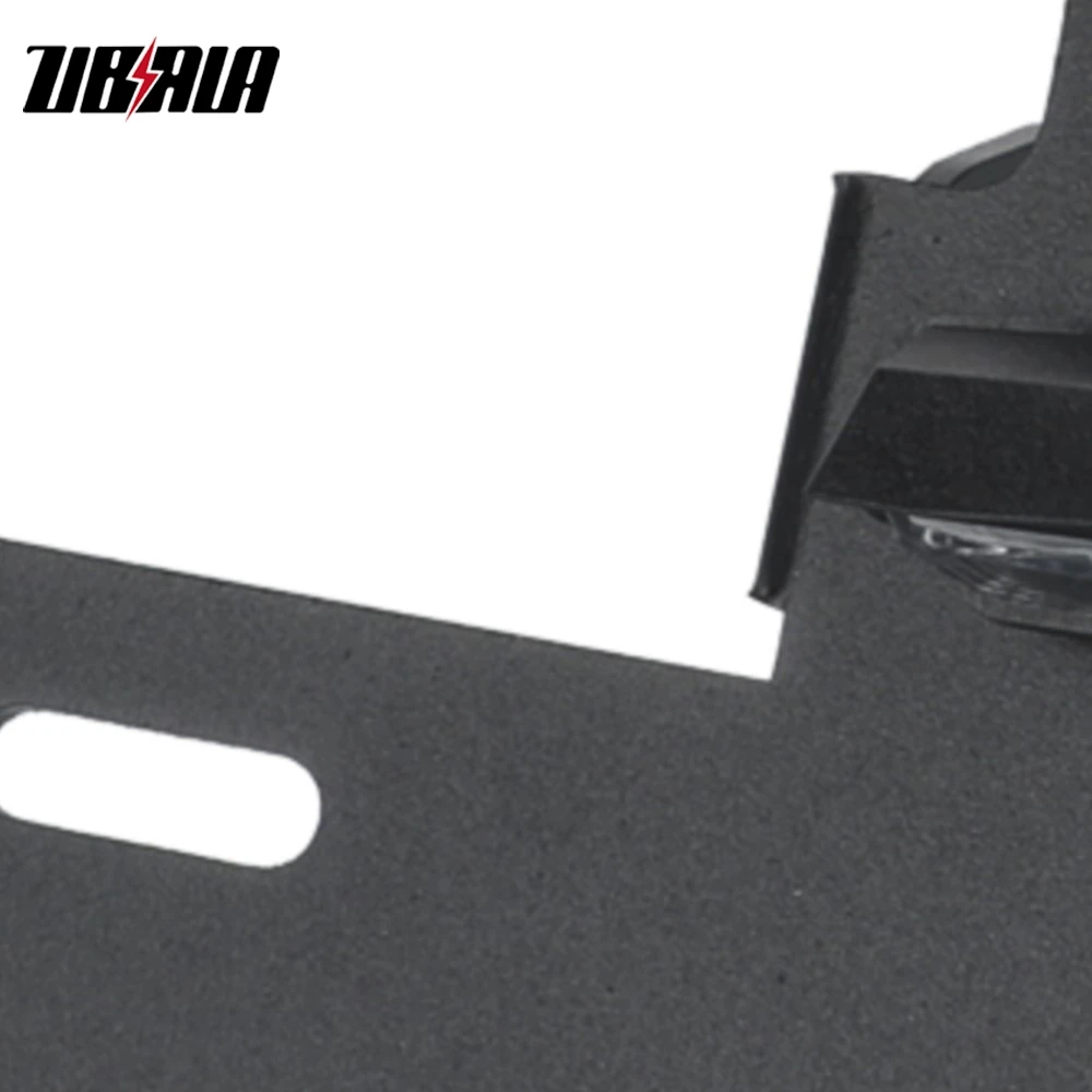

Motorcycle License Plate Holder Mount Bracket With LED Light For YAMAHA MT-07 FZ07 XSR700 2021-2024 2025 Rear Tail Tidy Fender