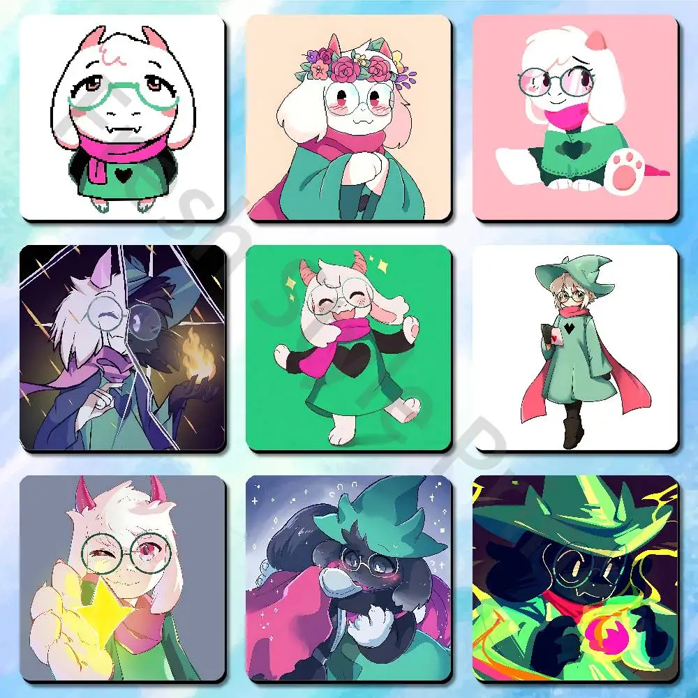 

D-Deltarune Cute Ralsei Best-Selling Strong Magnetic Fridge Magnets Adhesive to Metal Surfaces