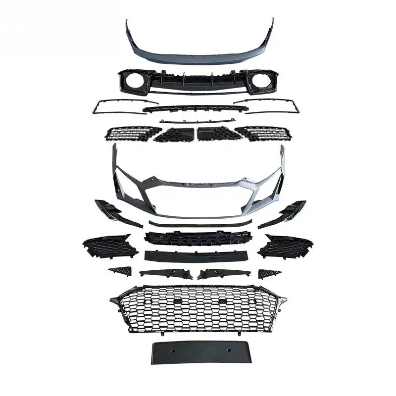 

Car Bumpers For2016+ R8 to 2020+ R8 Front Car Bumpers Grill Diffuser Tips Bodykit