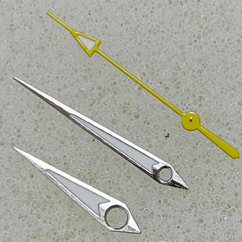 Watch Hands For NH35 NH36 Movement GS Luminous Hands Needle Silver Gold New Design Watch Accessories Hands Movement NH35/364R/7S