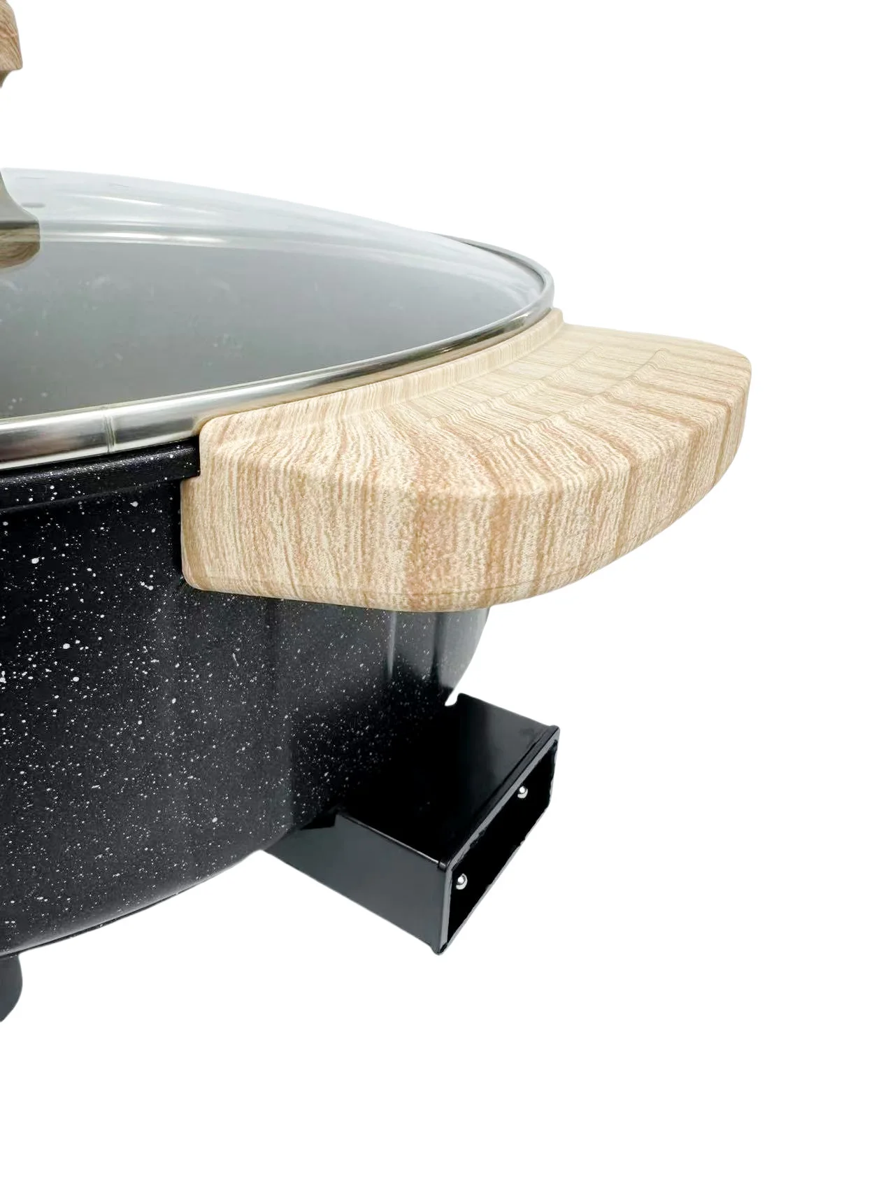 "Piastra elettrica commerciale da 15 litri - Fornello multiplo antiaderente con controllo termostatico per cucine professionali"