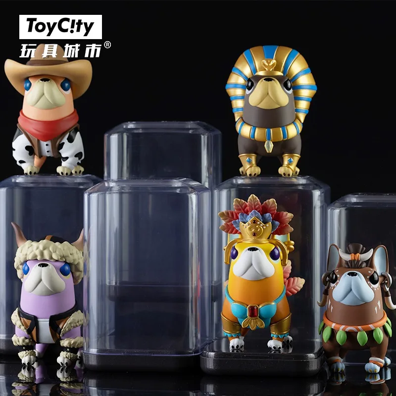 

Toycity Super Blind Box“Quantum Dog Traveling Around The World ”series Random Mystery Box Toy Cute Animal Dog Action Figure Gi