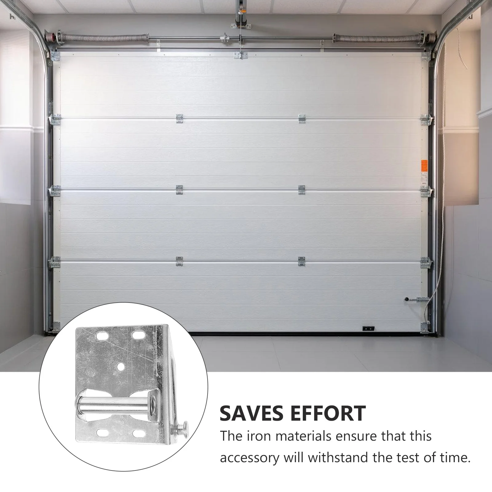 1 زوج باب المرآب المفصلي الحديد القسم السفلي استبدال للأبواب السكنية رفع قوس باب المرآب أجزاء الأجهزة الأسطوانة #4