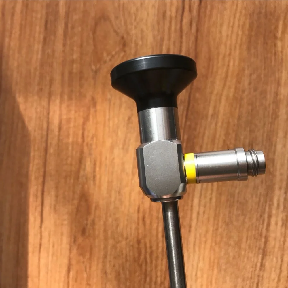 8mm Industrial Optical Fiber Scope with 560mm Probe Lens View Angle 90 Degree NDT Inspection