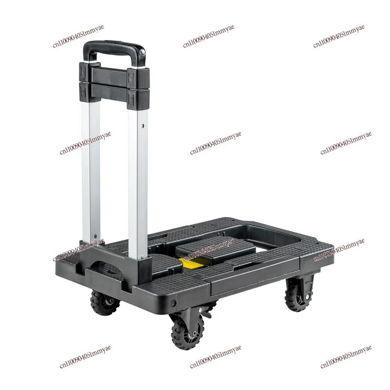 

Aluminum Alloy Trolley Truck Folding Flatbed Truck Shopping Cart Trolley Luggage Cart