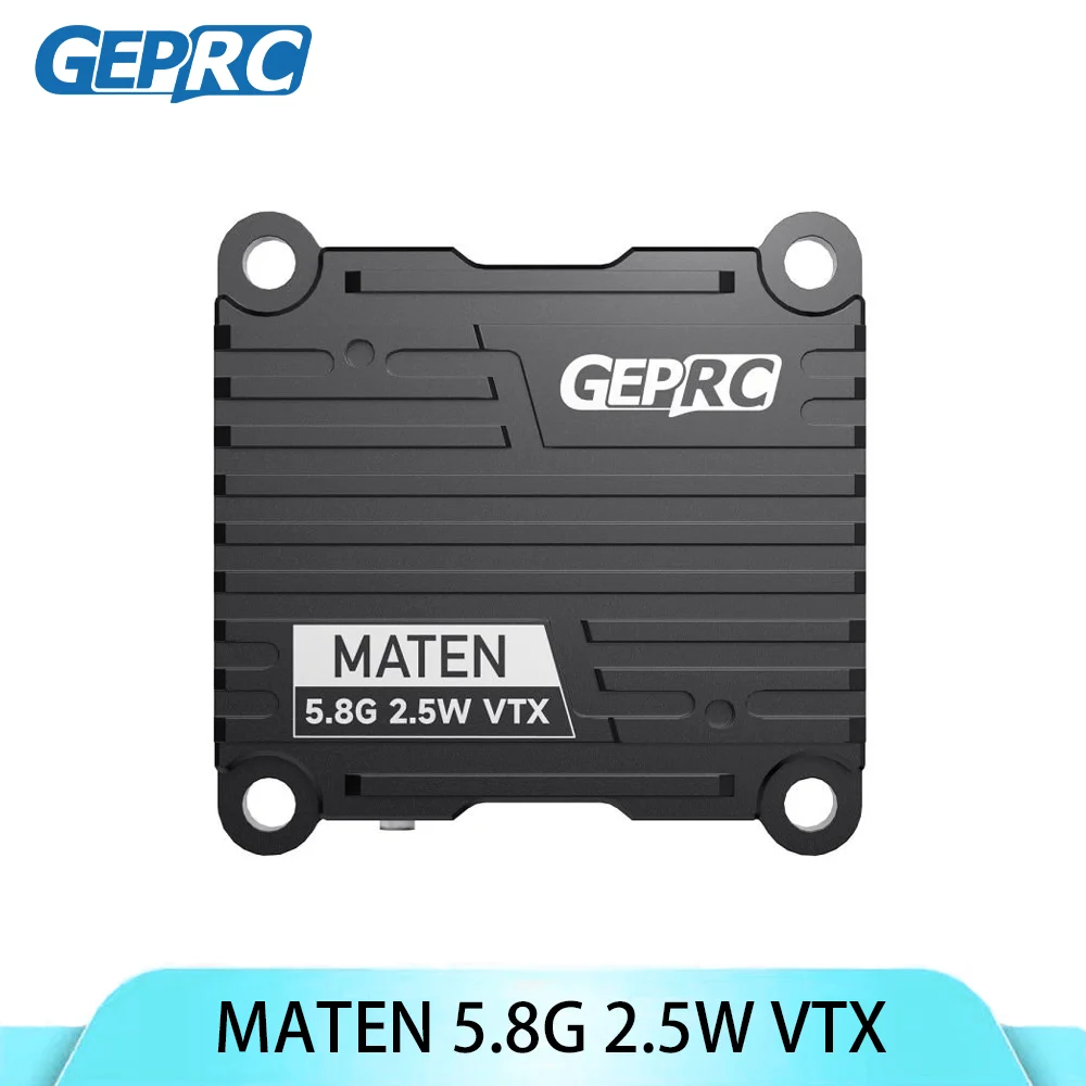 

GEPRC MATEN 5,8G 2,5 Вт VTX 2500 МВт модуль передачи передатчика 7 В-36 В встроенный микрофон для FPV гоночного дрона дальнего действия