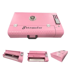Pink Bright Color DTF Oven Machine for A3 DTF Printer Heat Drying Dryer Heat Transfer Prints Oven for Home And Office Use