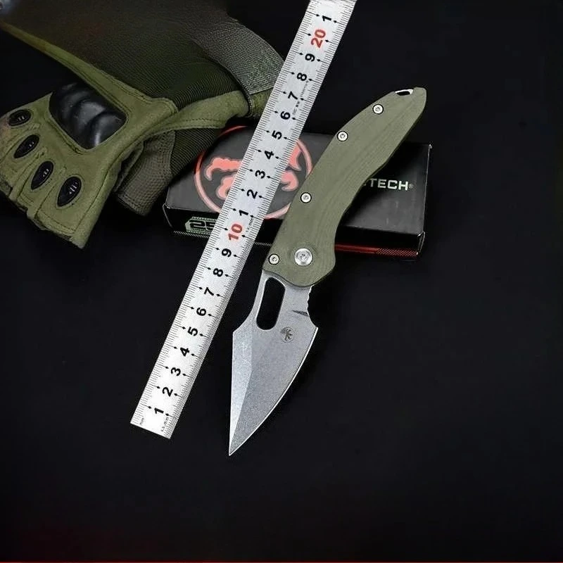 

Microtech Stitch-R Outdoor Portable Pocket Folding Knife Camping Survival EDC