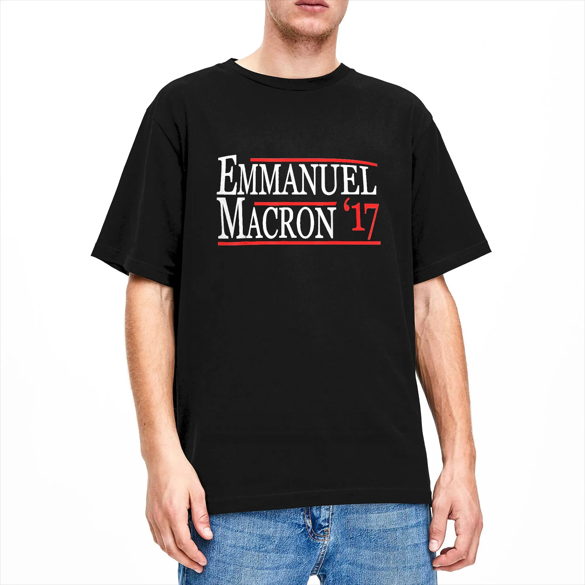 Couple T Shirt Emmanuel Macron President T Shirts Trending  Summer Tee Shirt Streetwear 100 Cotton Clothes Birthday Gift
