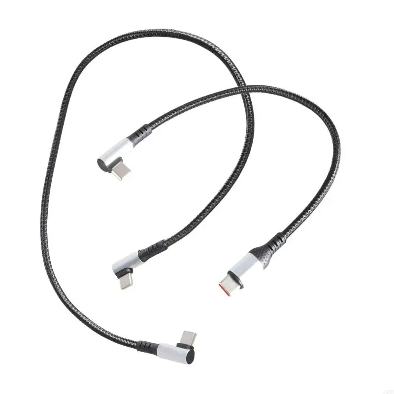 Cáp sạc D5BB USB C 66W USB C sang USB C Cáp sạc nhanh bện nylon