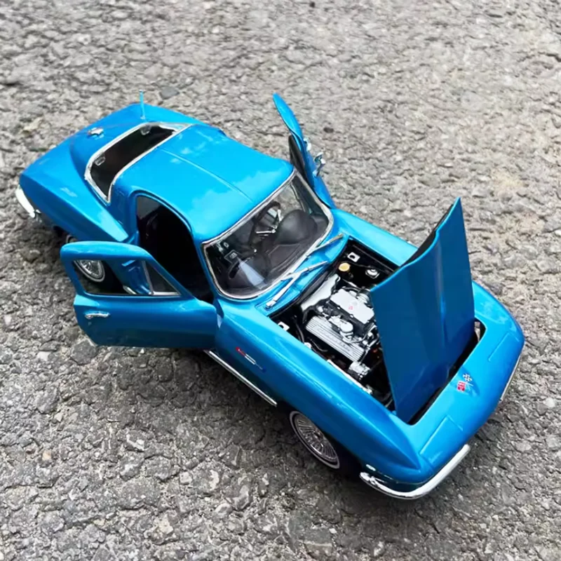 

Масштабная модель автомобиля 1965 года из сплава, 1:18, готовое изделие, имитационная игрушка, коллекционный подарок, статическая модель для демонстрации