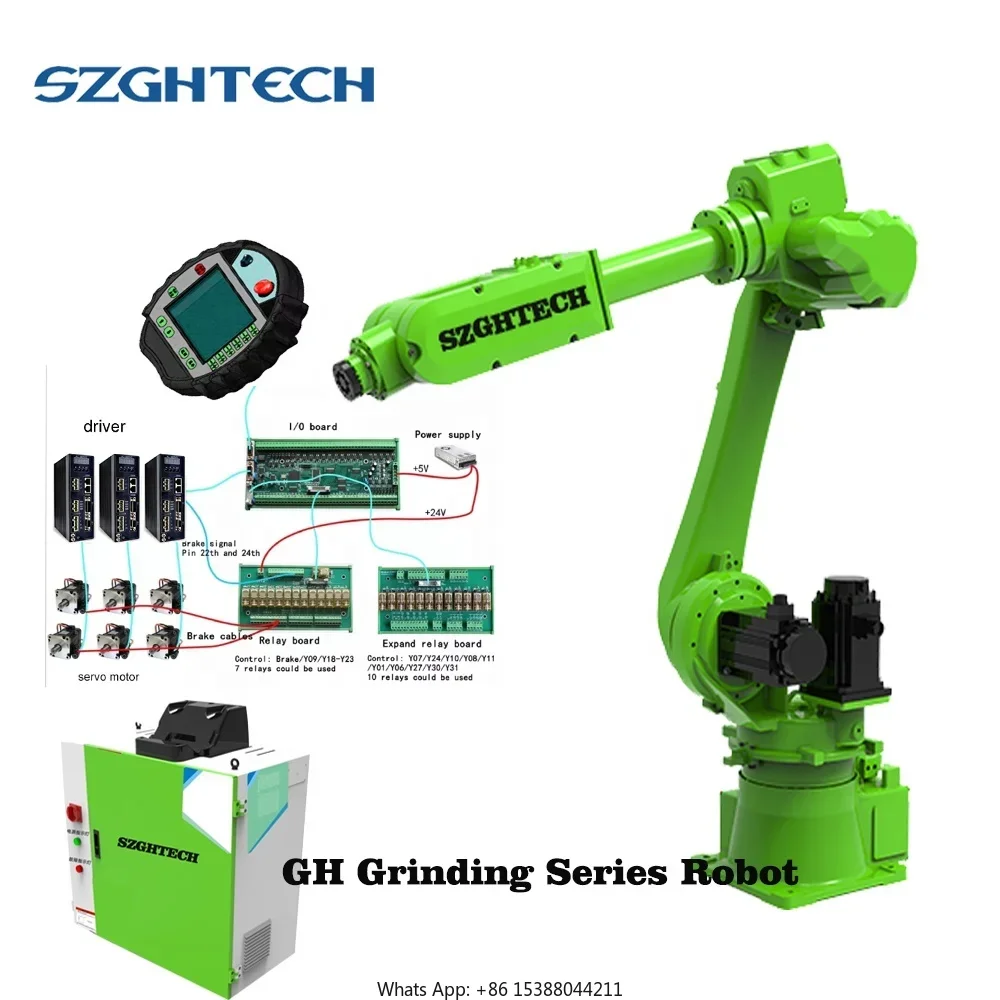 Articulated Robotic Arm Pick And Place 165kg Payload 4 Axis 3150mm Reach Materials Handling Robot Arm