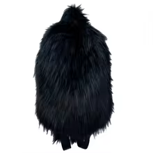Brand Designer Plush Women's backpack Casual Drawstring Raccoon Fur School Bag Travel Bag 2023 Winter New Trend - AliExpress 