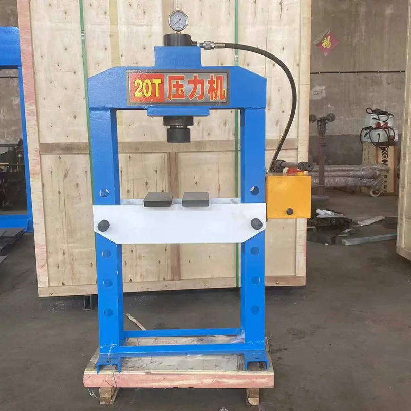

20/30/50 T manual hydraulic press double column gantry press straightening machine bearing press