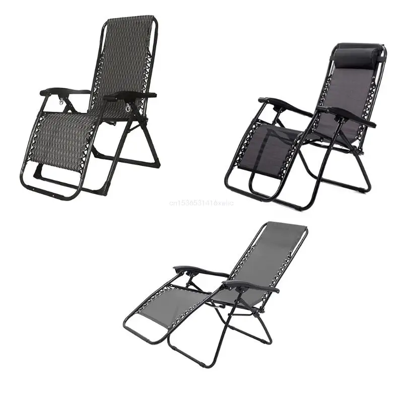 Dropship Chair Folding Recliner Replacement Cloth Mesh Outdoor Lounger Cover Pad