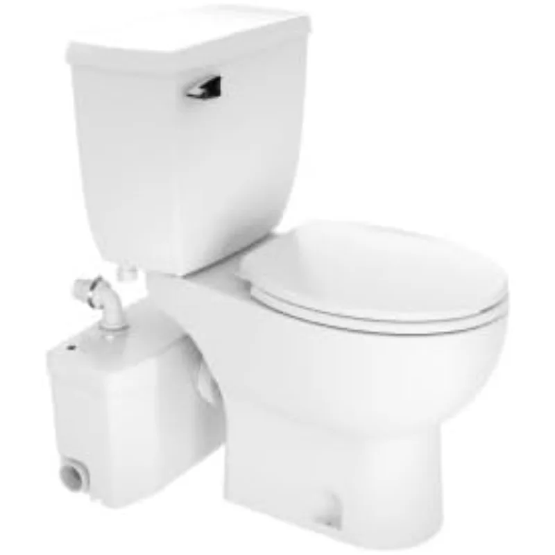 SaniPLUS: Macerating Upflush Toilet Kit (with Standard Bowl)