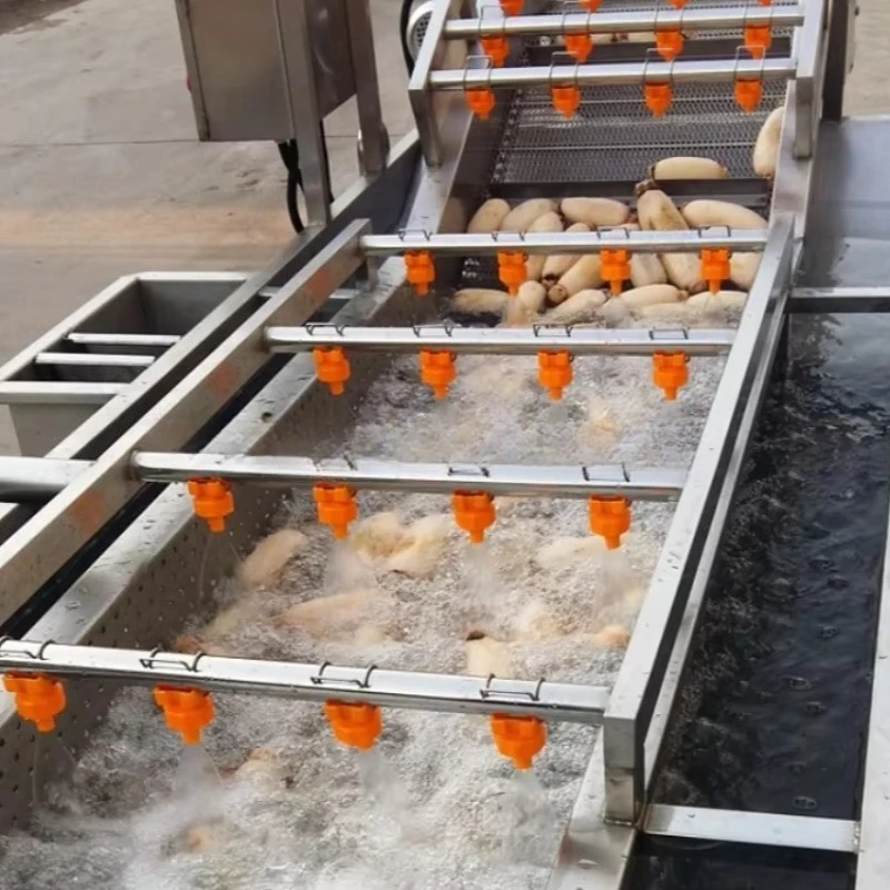 Deep Cleaning Bubble Cleaning Machine Cabbage Lettuce Salad Vegetable Bubble Washer Fruit Washing Cleaning Drying Machine OME