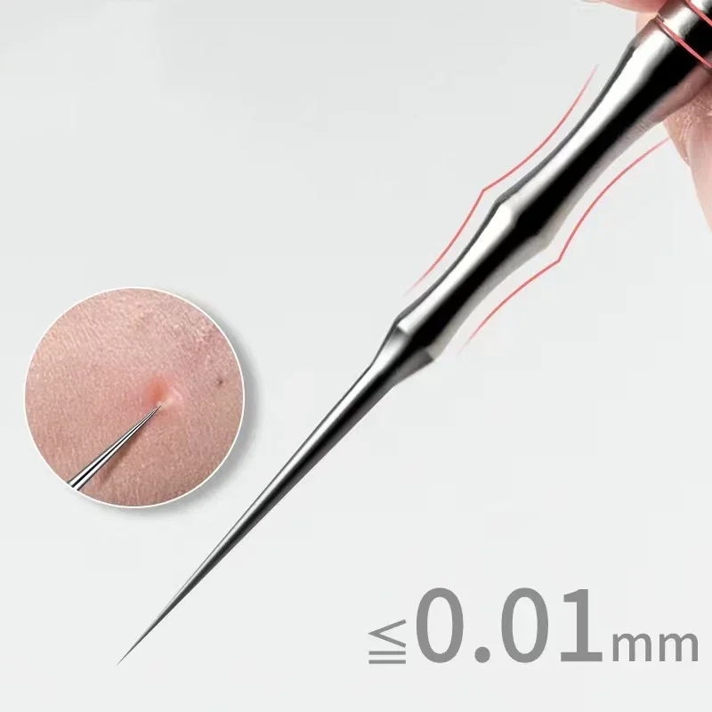 Espinhas cravo clipe pinças acne cravo remoção agulhas beleza artefato mancha extrator removedor agulha ferramenta atacado