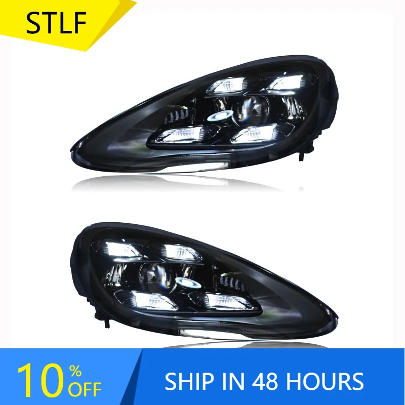 STLF958.1 カイエン2011-2014年式用ヘッドライト アップグレード2019年式PDLSスタイル フルLED