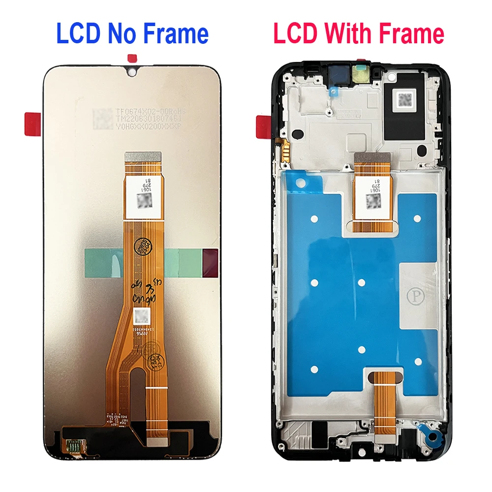 For Huawei Honor X6a WDY-LX1 LCD Display Touch Screen Replacement Digitizer Assembly