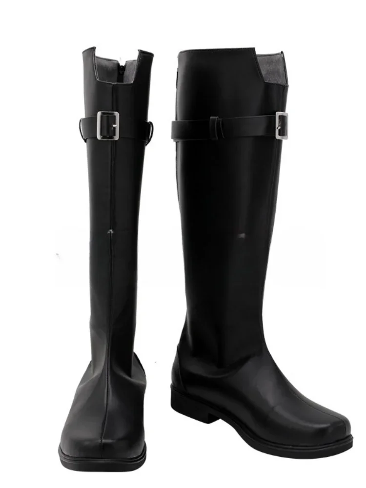 Gioco Final Fantasy VII FF6 Sephiroth Scarpe Cosplay Stivali Accessori di Halloween personalizzati