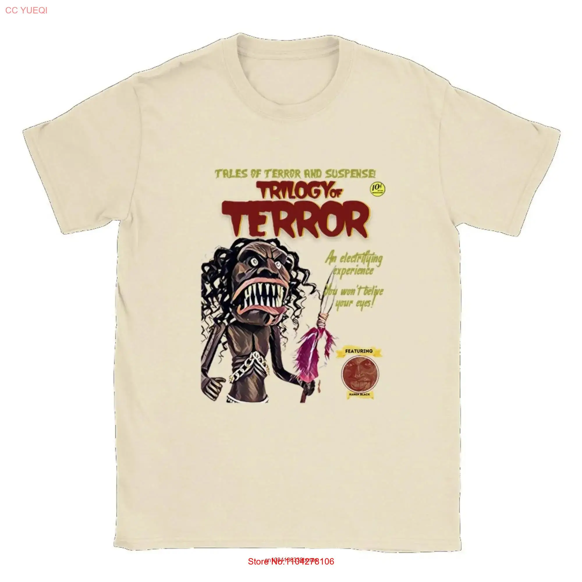 Trilogy of Terror Vintage T Shirt Classic Horror Tribute Best Old Movie Halloween lovers gift long or short sleeves