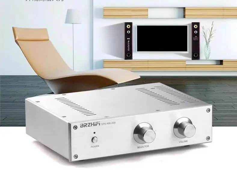 Amplificador de Potência Sanyo, PA-49, 180W, 180W, 180W, Estéreo, Circuito de Referência, Bluetooth, Pré-amplificador