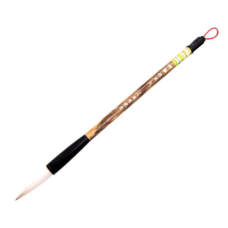 Medium Regular Script Calligraphy Brush Woolen Mixed Hair Brush Writing Drawing Brush Beginner Official Running Script Brush Pen