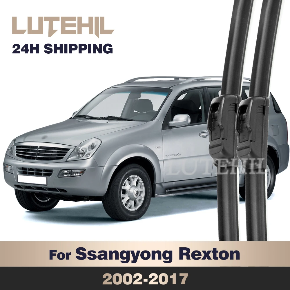 

Для Ssangyong Rexton MK1 2002-2017 2003 2004 2005 2006 2007 стеклоочиститель передние щетки стеклоочистителя лобовое стекло щетка 20 "+ 20"