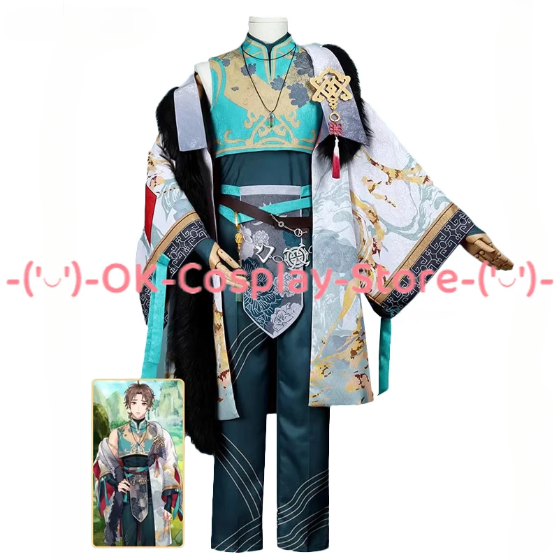 

Game Nu Carnival Eiden Cosplay Costumes Fancy Party Suit Top Pants Coat Halloween Carnival Uniforms Custom Made