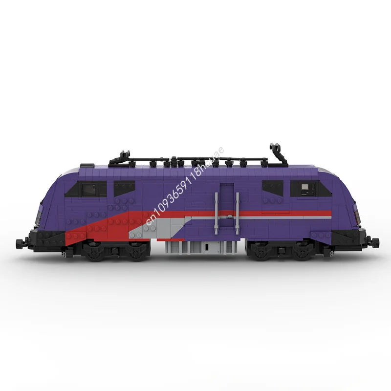 1182 pçs moc nightjet siemens taurus trem locomotiva modelo blocos de construção educação crianças idéia aniversário brinquedos diy presentes natal