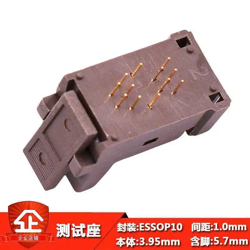 Burn-in Socket Aging Test Socket ESSOP10(1.0) Flip-type Spacing 1.0MM Chip Test Fixture Socket