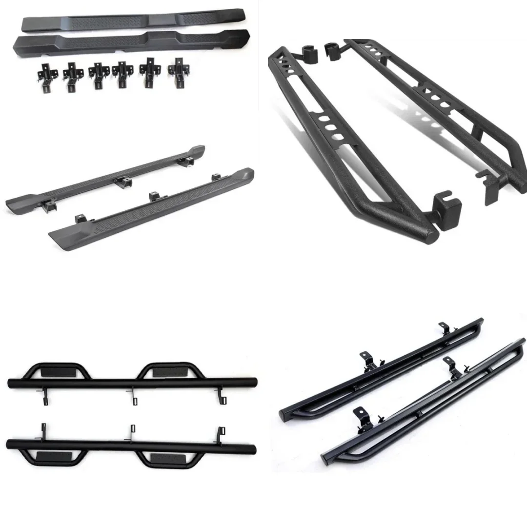 

Комплект кузова, боковая юбка педали для Jeep Wrangler JK JL 2007-22, модифицированная полоса, автоаксессуары