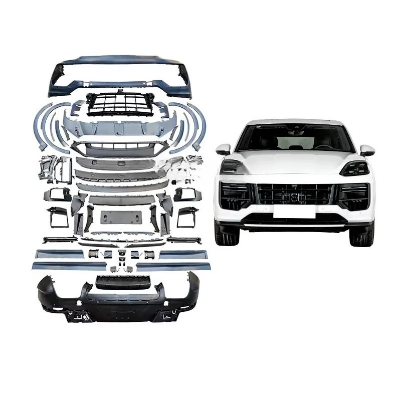 2024-2025 Newest Turbo GT Retrofit Bodykit for  Front Bumper and Coupe Rear Bumper SportDesign Exterior Kit