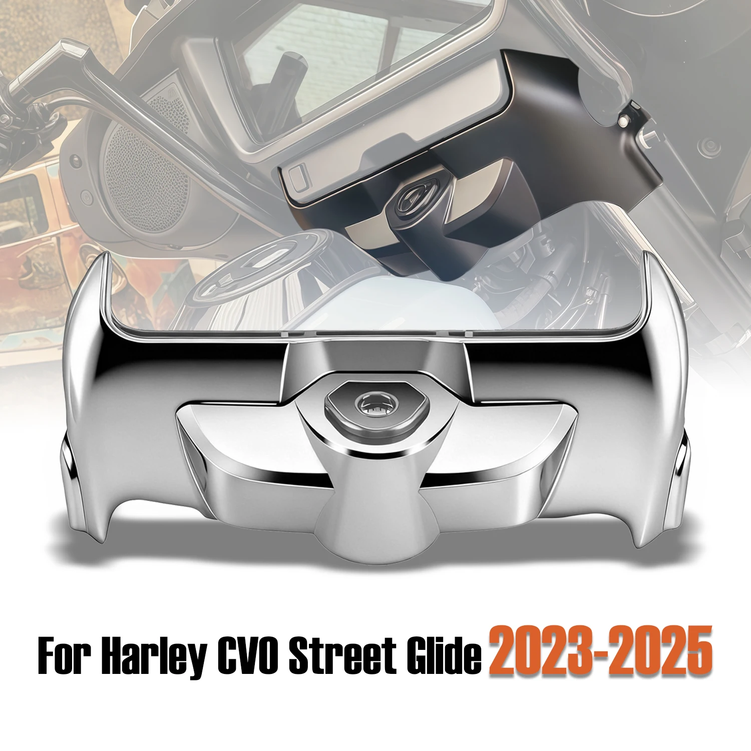 

Fits For Harley Touring Street Glide CVO FLHXSE FLHX 2023-2025 Motorcycle Accessories New Inner Fairing Cover Keyhole Panels