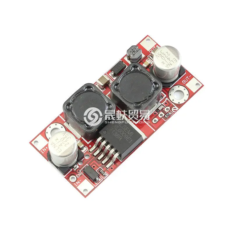 XL6009Automatic Step-down Module 5V-32VTurn Fixed12VOr24V Adjustable Voltage-Stabilizing Power Board15W