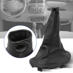 Gear Lever Gaiter in Imitation Leather with Retention Ring 735249804 For Fiat 600 Seicento 1998-2010