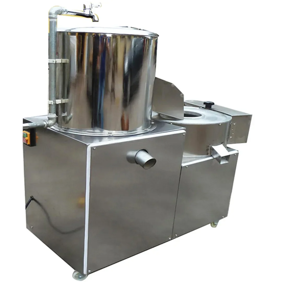 304 stainless steel multifunctional Potato washing and peeling machine/Vegetables Long Service Life