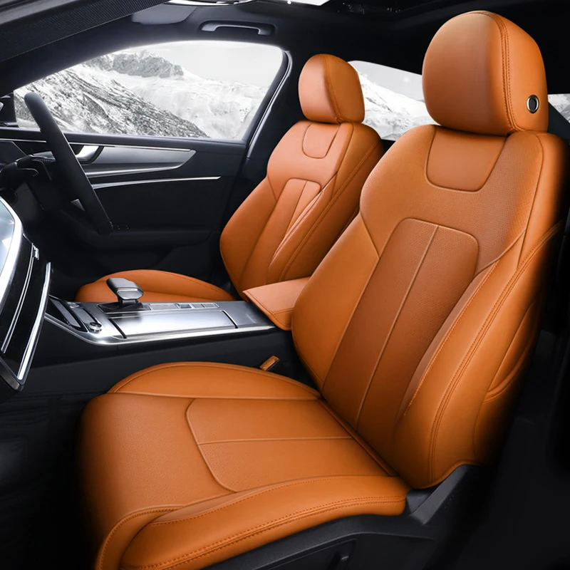 Maßgefertigte PU-Leder LUXUS Autositzbezüge 100% Passgenau für Renault Megane 2 2003~2006 360 ° Surround Auto-Innenausstattungszubehör – Detail 18