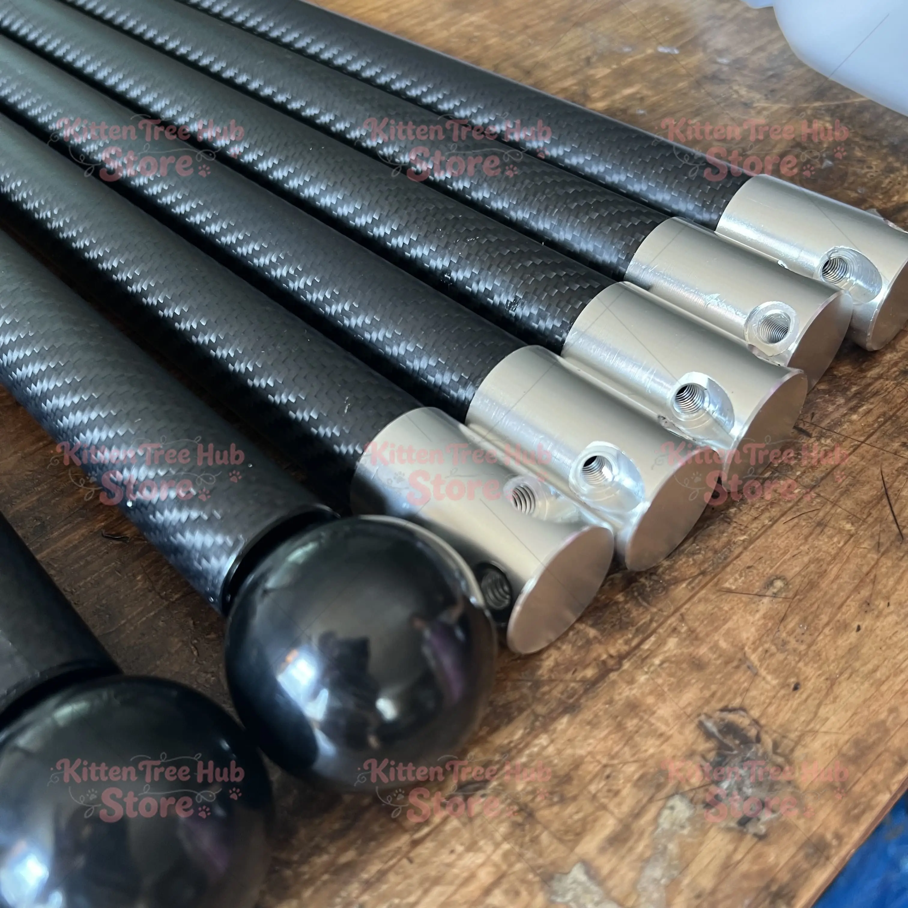 Durable 2m Matte Finish Carbon Fiber PDR Tool in Stock Factory Made for Paintless Dent Repair