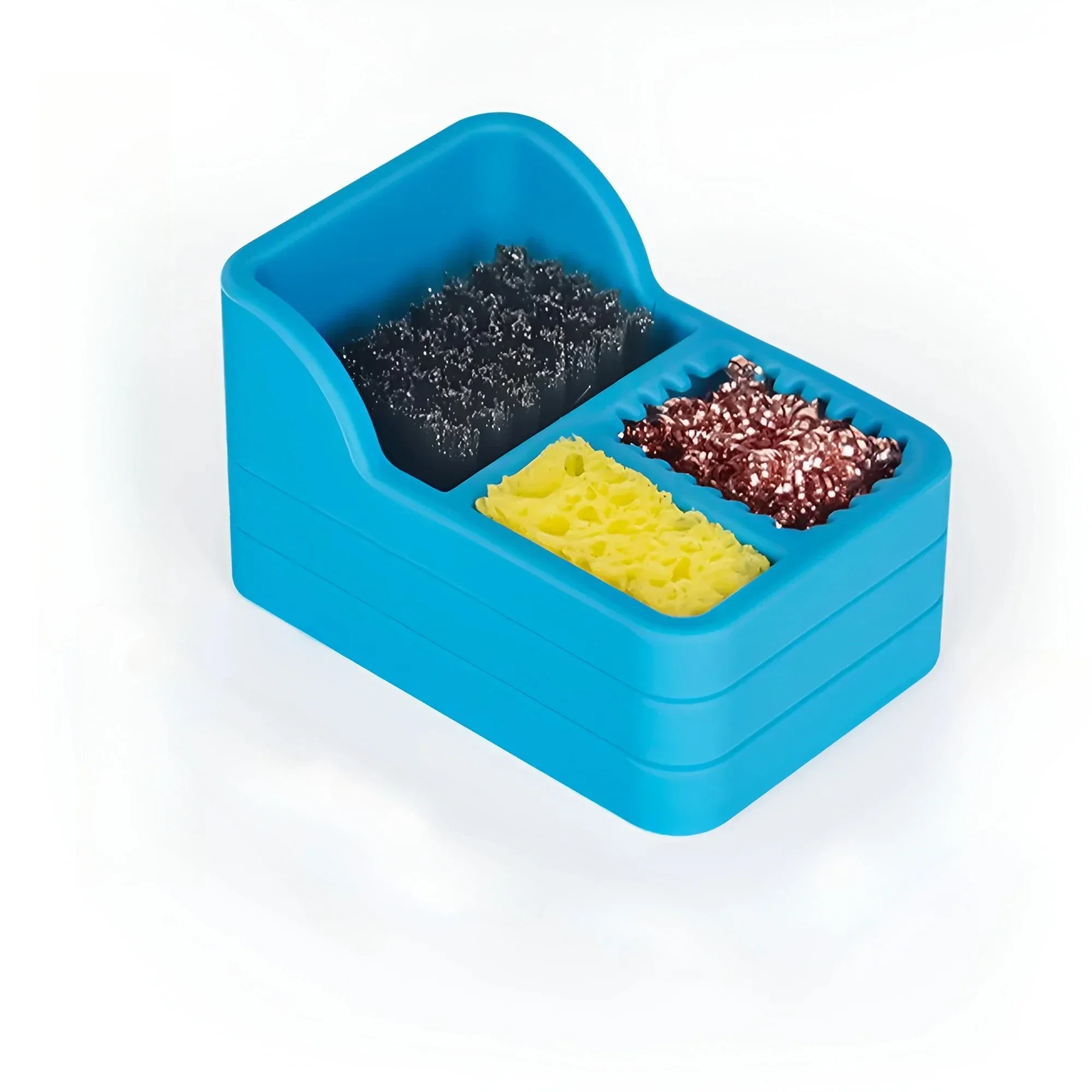 حافظة حاوية علب لحام ذات أداء عالي لتنظيف طرف اللحام من القصدير لمختبرات الاستوديوهات المنزلية والمختبرات المدرسية