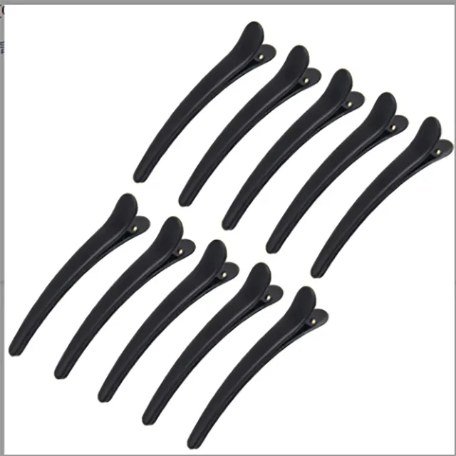 10Pcs/Set Plastikowy klips do włosów Akcesoria do spinek do włosów Plus Size 8CM Klips do włosów z dziobem ryby i klips do włosów z dziobem kaczki Narzędzia do stylizacji włosów