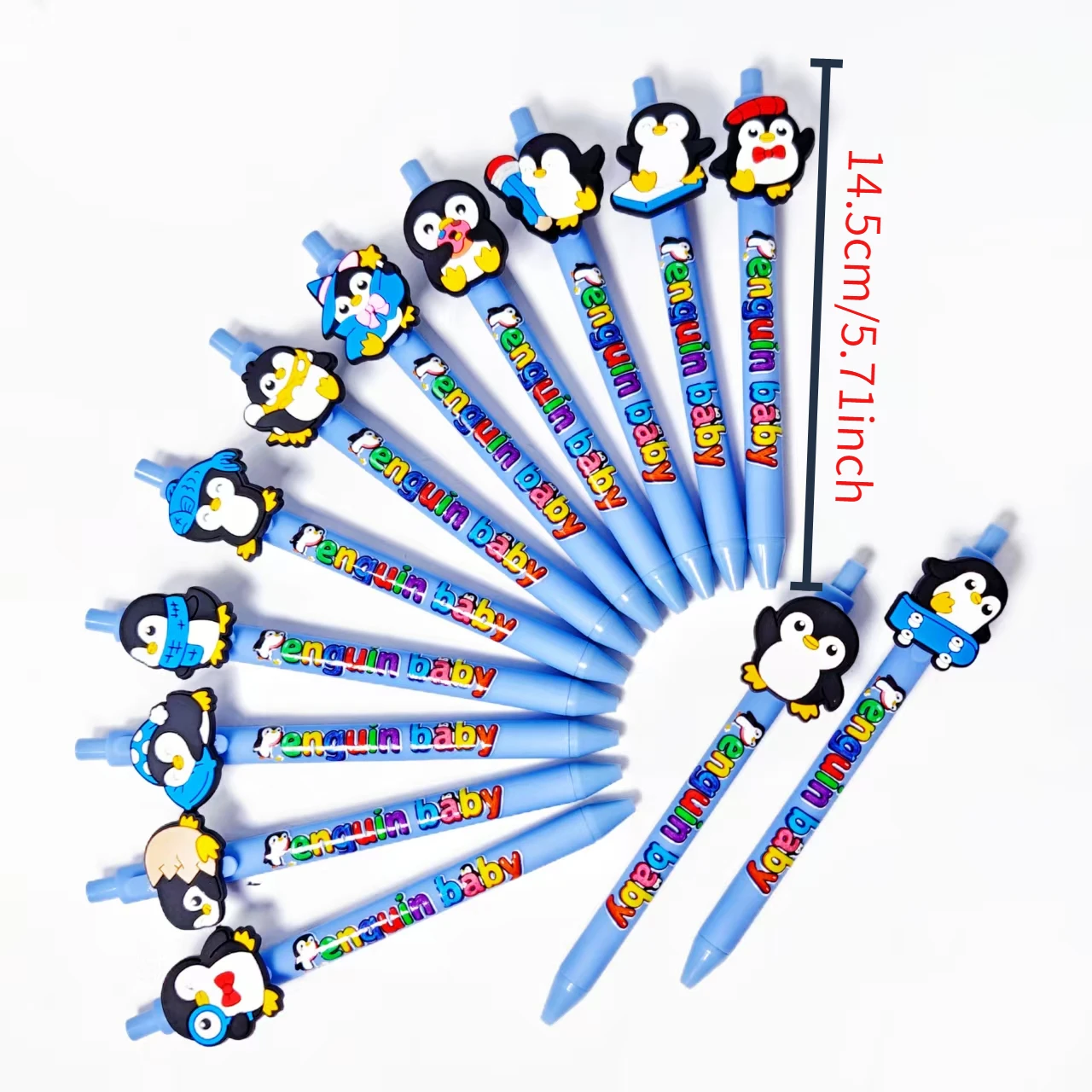 13pcs/20pcs Penguin Baby Theme Ballpoint Pen Creative 