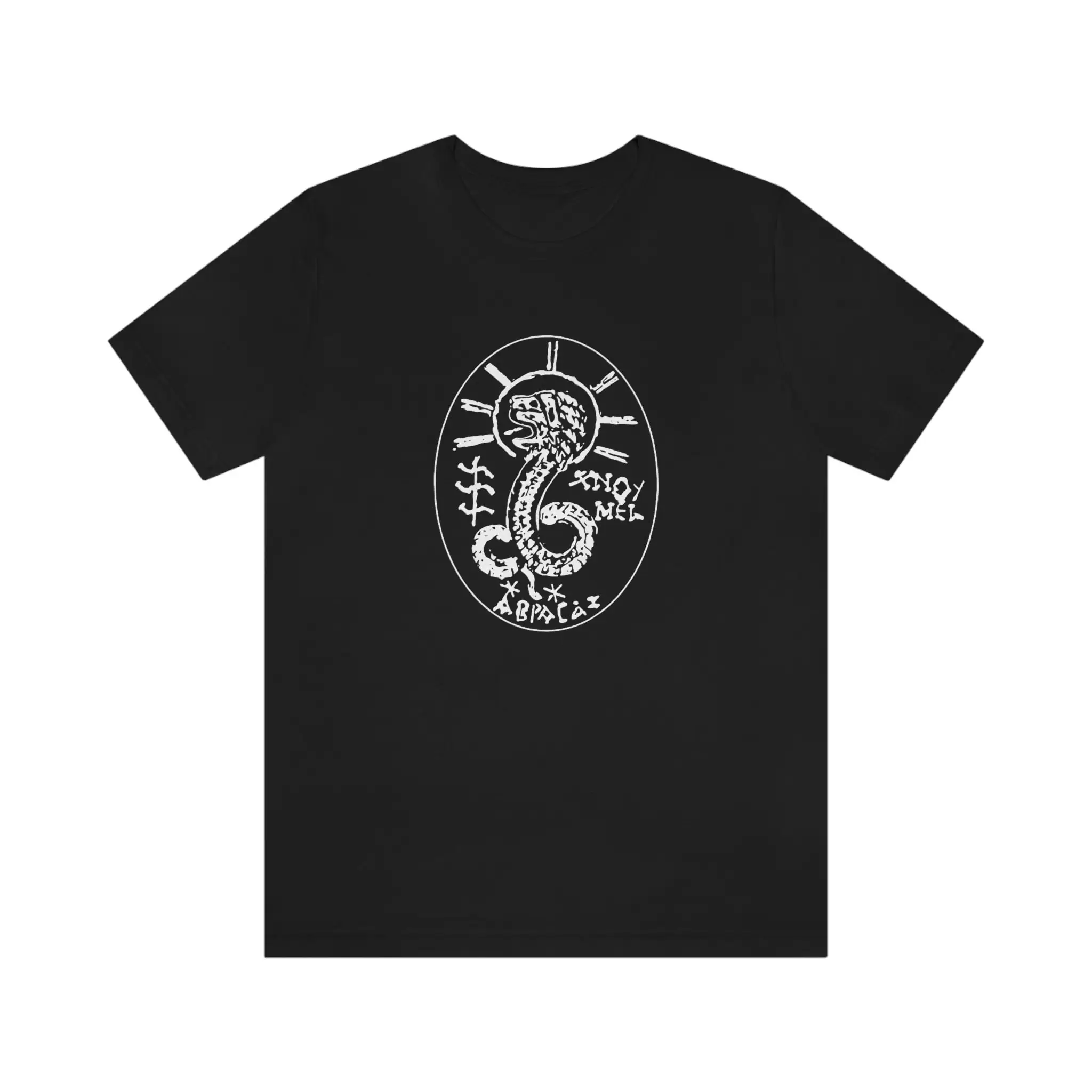 Demiurge Lion Head Gnostic Unisex Jersey Short Sleeve Tee T-shirt