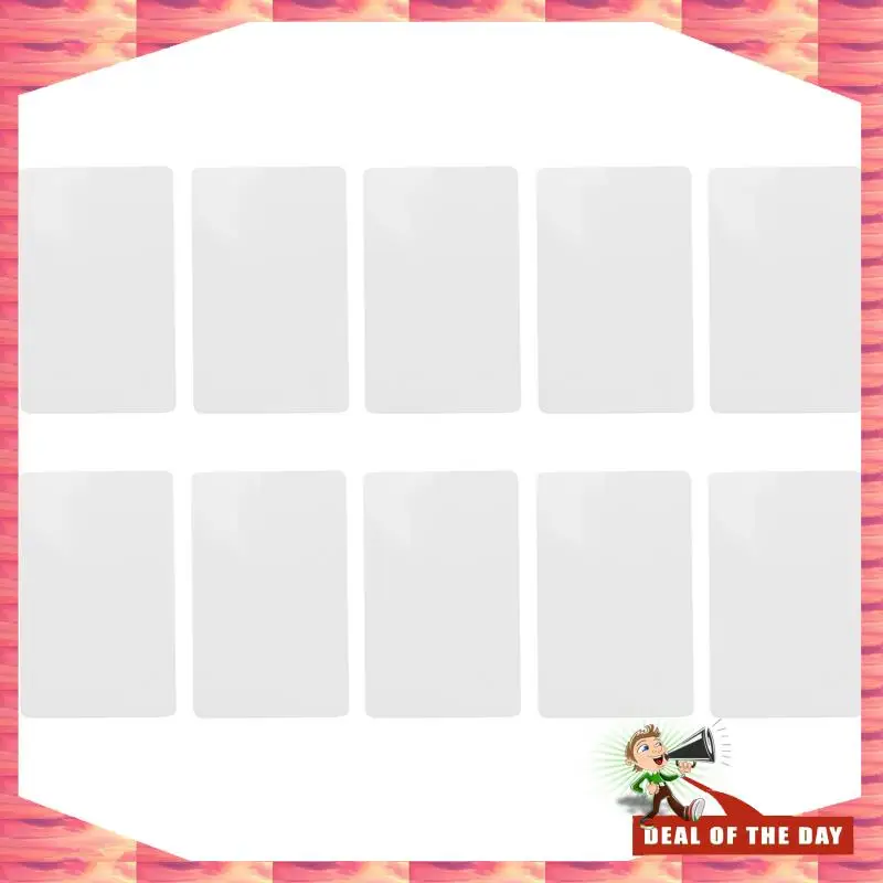 24-Hour Delivery 10PCS RFID Nfcsmart Chip Badge Clone 0 Sector Writable Tag UID Access Control Thin Card 13.56Mhz Rewritable Cop