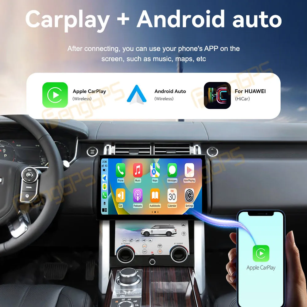 13.3 Inch Screen Car Radio For Range Rover Executive 2013-2016 Android GPS Navigation Multimedia Video Stereo Receiver Head Unit