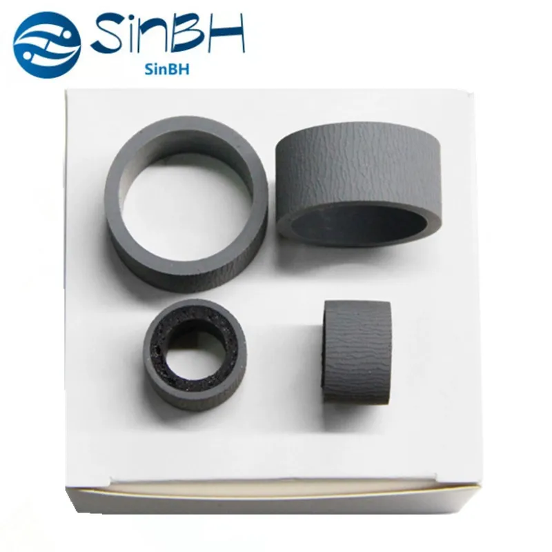 

5Sets Scanner Feed Roller Tire DR-C125 Scanner Pickup Roller Rubber for Canon DR-C125 DR-C225 DR-C255 DR-C225II DR-C225W